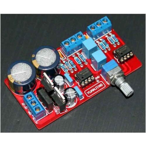 KYYSLB 3 Times Magnification Home Audio Amplifier Texas NE5532 Preamplifier Board 1800UF/16V