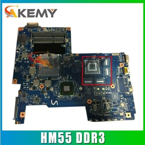 AKEMY H000031370 MAIN BOARD For TOSHIBA Satellite C670 C675 Laptop Motherboard 08N1-0NC0J00 HM55 DDR3 free cpu