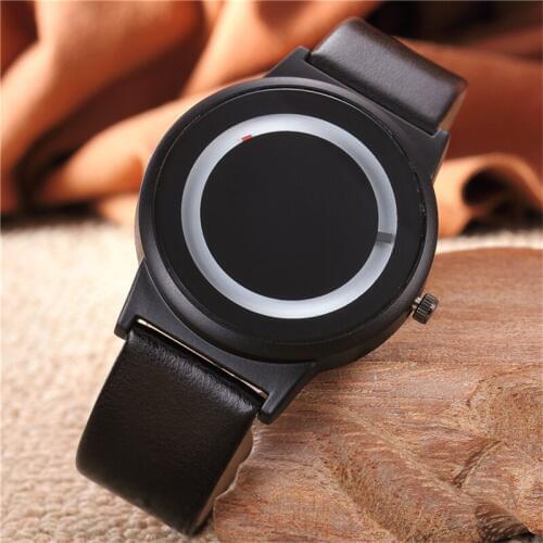Fashion Creative Watches Men Sports Watches Leather Strap Quartz Wristwatch Casual Men Watches relogio masculino erkek kol saati