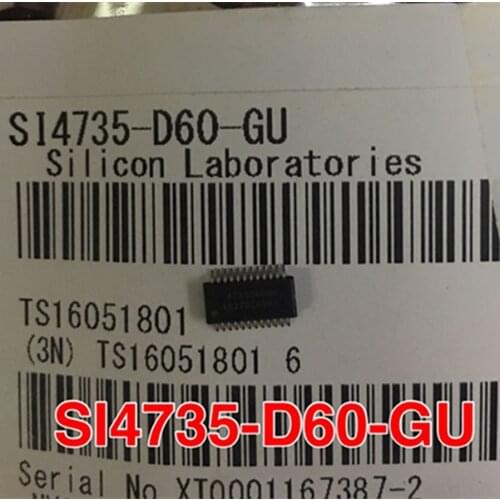 New original SI4735-D60-GUR SI4735-D60-GU 4735D60GU SSOP24