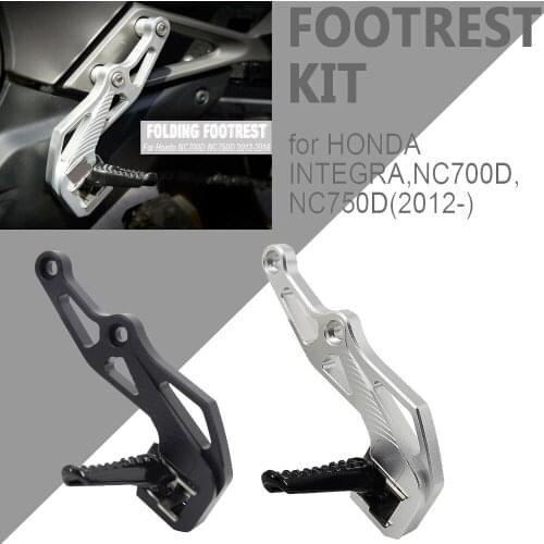 NEW Motorcycle Accessories Foot Pegs CNC Footrest Kit For HONDA NC700D NC 700D NC700 D NC750D NC750 D NC 750D 2012