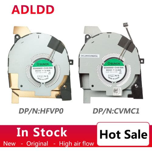 New laptop CPU cooling fan Cooler for dell Latitude 5501 EG50060S1-C440-S9A C330-S9A DC28000NWSL DC28000NXSL 0CVMC1 0HFVP0