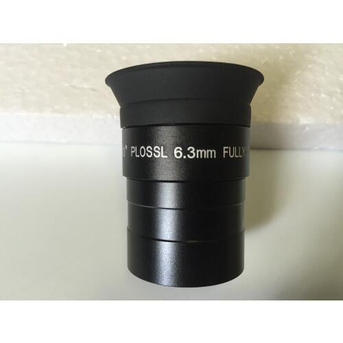 Plossl Eyepiece 1.25"(31.7mm) Optical glass Metal Astronomical telescope Eyepiece ocular Focal length PLOSSL 6.3mm fast shipping