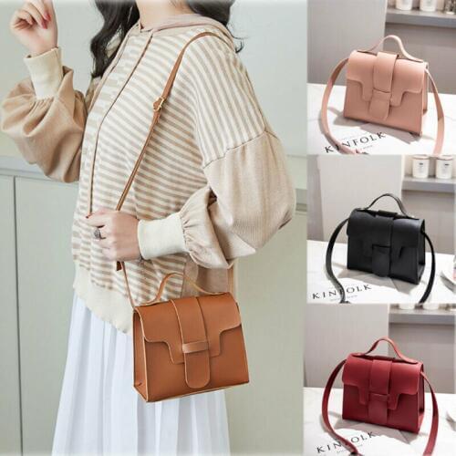 Women Shoulder Bag PU Leather Envelope Crossbody Messenger Handbag Purse Small