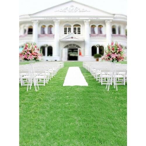 Minimoto Non-woven base acrylic printing painting 5X7 Feet church wedding theme photography background cloth