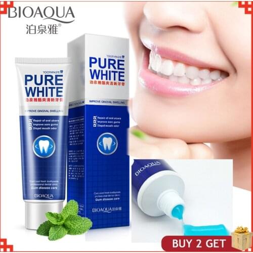 Herbal Mint Toothpaste Fresh Breath Improve Oral Improve Bleeding Gums Remove Stain Antibacterial Allergic Tooth Paste 120g