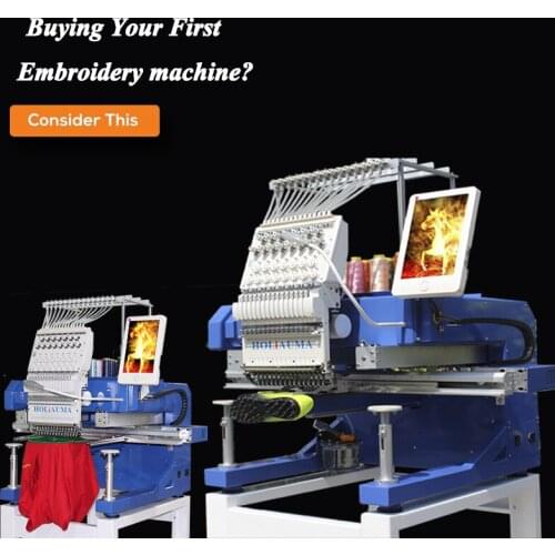 Tajima/happy type 15 colors single head embrodiery machine 1200 spm high speed good quality computer embroidery machine for cap
