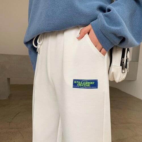 2021 Spring Summer Fashion Sweatwear Women Plus Size Low Waist Harem Jogger Pants Cotton Stretch High Quality Ladies Trousers