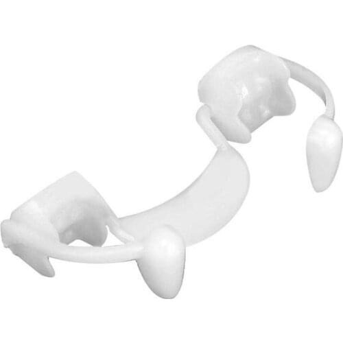 1pcs Retractable Halloween Decoration Tooth Fangs Halloween Cosplay Bloody Teeth Blood Garland Banner Horror