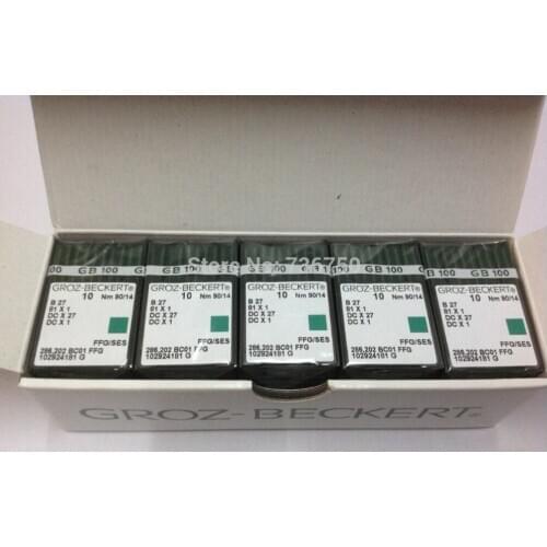 100% original Germany Groz Beckert sewing needles B27 Nm 90/14 / GB 81X1 / DCX27 / DCX1/ 500 needles pack, wholesale price