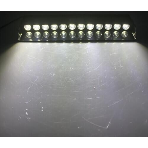 12V Car LED Warning Light 12LED Suction Cup Strobe Light LED Warning Flashing Light Super Bright Signal Lamp