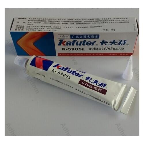 2pcs Kafuter 45g K-5905L translucent silicone LED guardrail rubber waterproof special sealant high temperature