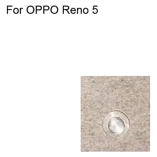 2pcs Replacement For OPPO Reno 5 Back Rear Flash light Flashlight lamp glass lens and cover For OPPO Reno5 Parts