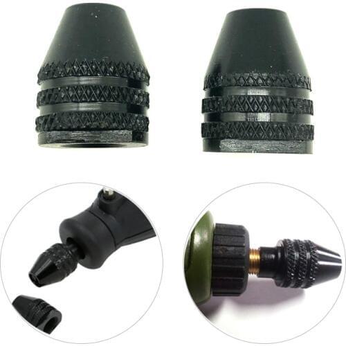 4 types Multi Chuck Keyless For Dremel Rotary Tools 0.3-3.2mm Drill Bit Chucks Adapter Converter Universal Mini Chuck DT6