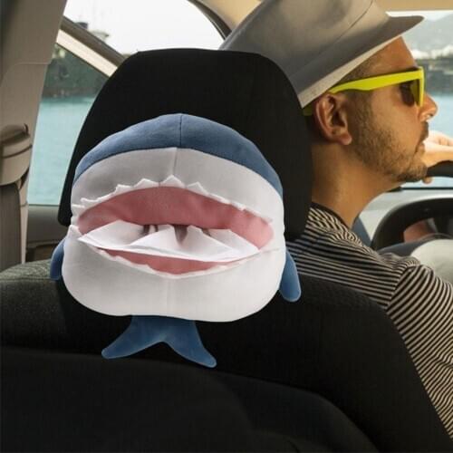 Car Tissue Box Light Cute Cartoon Napkin Tissue Paper Holder Portable Home Office Car Hanging Paper Napkin Paper Box Cover