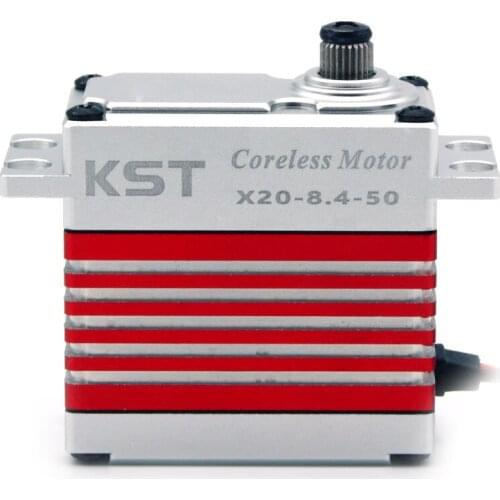 KST X20-8.4-50 Digital Servo 45KG Coreless Metal Gear For Wind RC Airplane RC Robot Arm