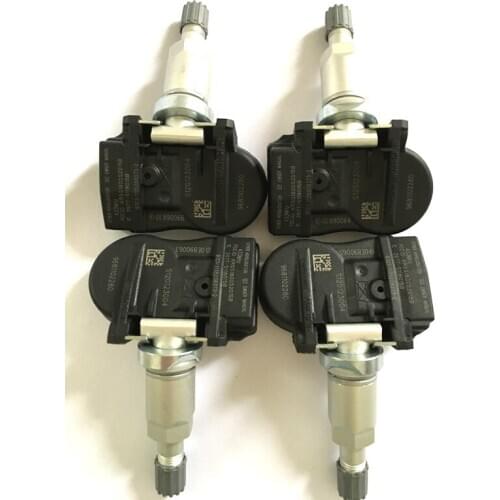 4PCS TPMS 433MHz 9681102280 Tire Pressure Sensor For Peugeot 407 207 307 607 508 807