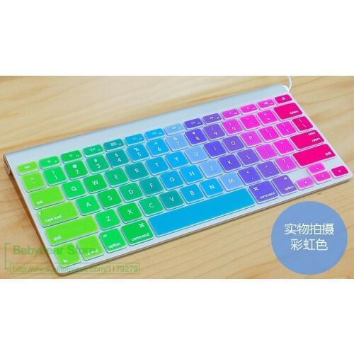 For Apple Bluetooth Wireless Keybord Mc184Ch A1314 Imac G6 Imc Keyboard Protector Us English Version Desktop Pc Accessory