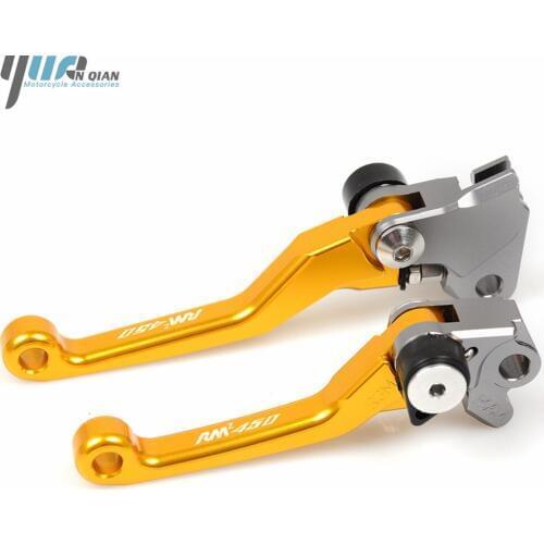 For Suzuki RMZ 450 RMZ450 2005 2006 2007 2008 2009 2010 2011 2012 2013 2014 2015 2016 Moto Pivot Dirt Bike Brake Clutch Levers