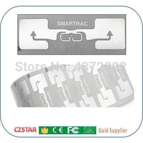 Integrated circuit IC impinj monza 4D ,4E,4QT ISO18000-6C 860-960MHz Impinj uhf rfid tags label rfid uhf wet Inlay Unique TID