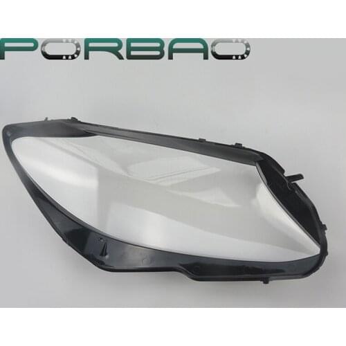 Headlight Lens Cover For W205 15-18 Headlamp Clear Auto Shell Cover Replacement DIY