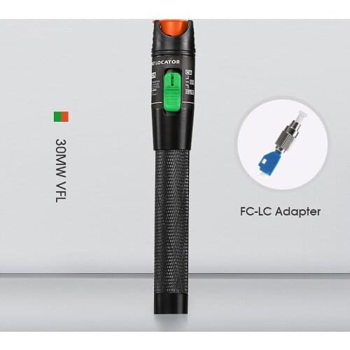 Preferential Price Laser 30mw/20mw/10mw/5km Visual Fault Locator Fiber Optic Cable Tester 10-30km Range Vfl