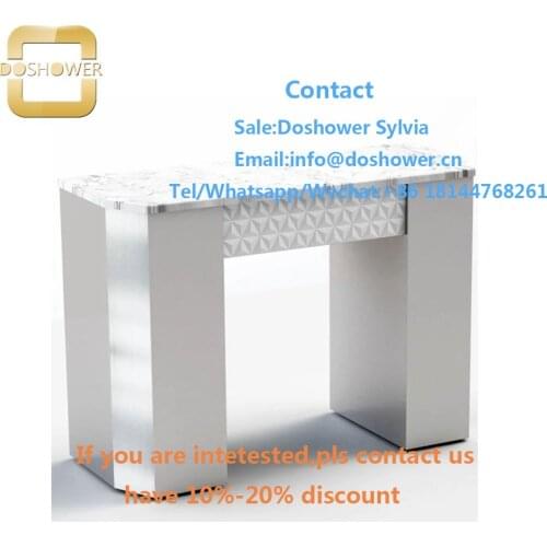 Nail manicure set professional with salon display cabinet for beauty salon nail table