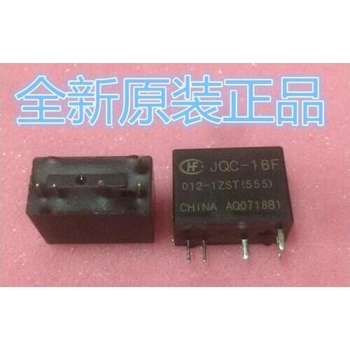 NEW relay JQC-16F-012-1ZST JQC-16F 012-1ZST JQC16F-0121ZST 12VDC 12V DIP5 5PCS/LOT