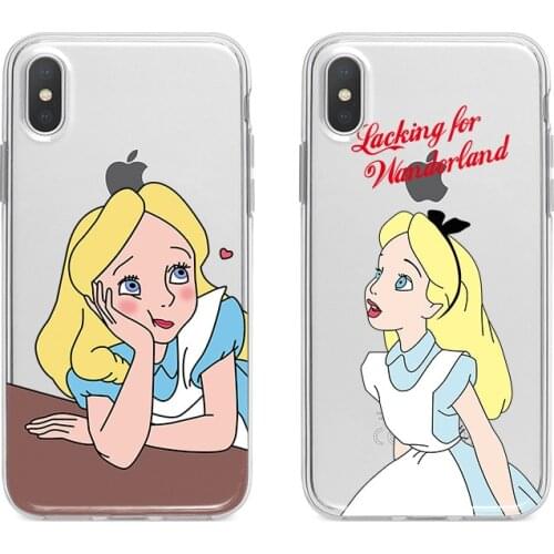 DISNEY Princess NEW Case for iPhone 12 12Pro Max Cute Phone Case for iPhone 11 Pro X XS MAX XR 7 8 Plus SE Protector Cases