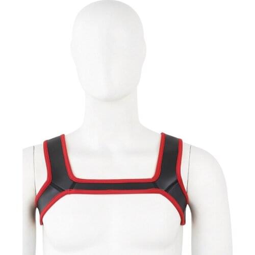 Adjustable PU Leather belt Body breast chest bondage restraint BDSM Exotic Accessories Tool slave sex toy for male female