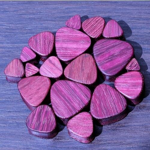 1Pair Triangle Plugs Big Size Ear Tunnel Earrings Ear Stretcher Wood Expander Men Ear Piercing Body Piercing Tunnels Gauge