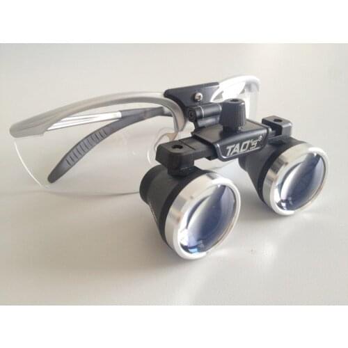 TAOS dental loupes 2.5X 460mm Surgical Dental Loupes with medical LED headlight