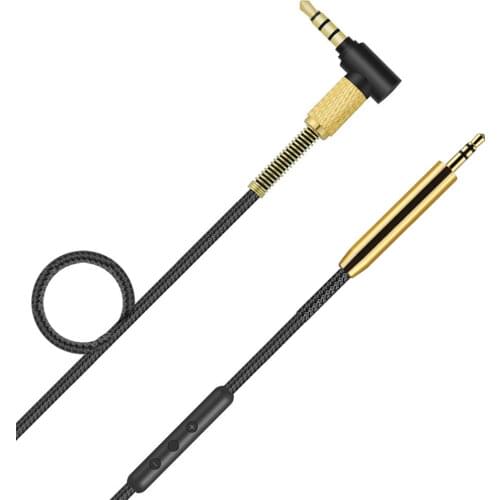 Replacement Cable Extension Cord for Audio Technica ATH-MSR7 ATH-AR5BT ATH-AR3BT ATH-DWL770 ATH-WS660BT ATH-WS990BT Headphones