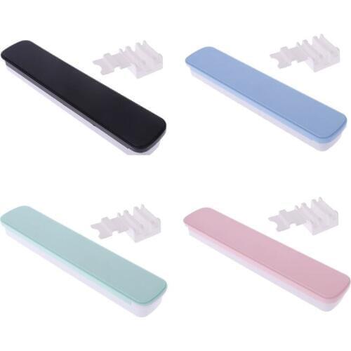 1PC Portable Chopsticks Fork Spoon Box with Fixed Buckle Travel Tableware Storage Case Cutlery Flatware Camping Kitchen Utensile