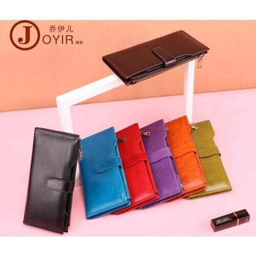 2020 Women Wallets Fashion Long Leather Top Quality Card Holder Classic Female Purse Zipper Wallet For Women