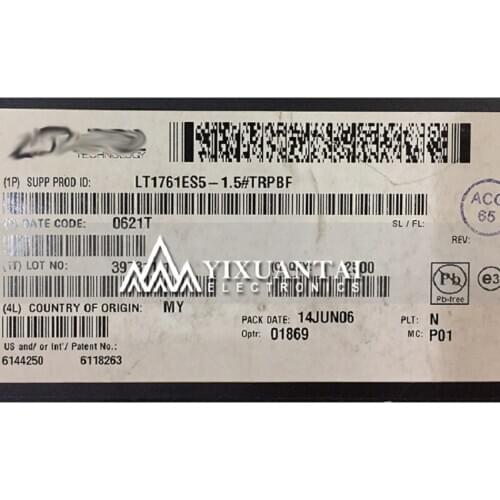 5pcs/lot 50pcs/lot 100pcs/lot Free Shipping! 100% New Original LT1761ES5-1.5#TRMPBF LT1761ES5-1.5 LT1761ES5 LTMT SOT23-5