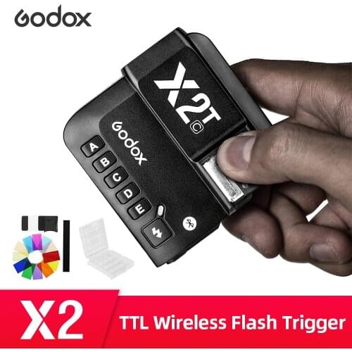 Godox X2 X2T-C X2T-N X2T-S X2T-F X2T-O X2T-P TTL 1/8000s HSS Wireless Flash Trigger for Canon Nikon Sony Fuji Olympus Pentax