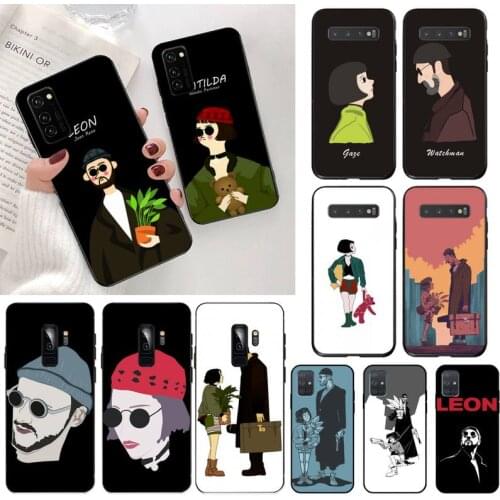 Leon Uncle Girl Phone Case for Samsung S20 plus Ultra S6 S7 edge S8 S9 plus S10 5G lite 2020