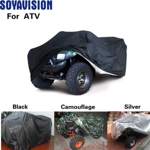 Colorful ATV Cover Universal Lightweight Waterproof Motorcycle Vehicle Scooter Motorbike Covers XL XXL XXXL Durable Black