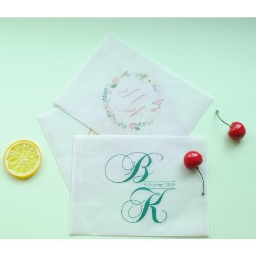 2019 hot sale custom personalized printing wrapper vellum envelope for clear acrylic wedding invitation card