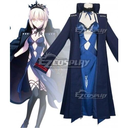Fate Grand Order FGO Artoria Pendragon Rider Alter Saber Dress Girls Halloween Party Suit Adult Christmas Cosplay Costume E001