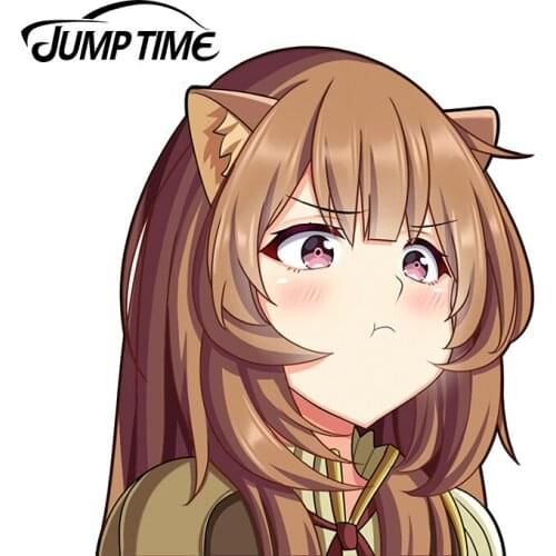 JumpTime 13 x 11.2cm Spice And Wolf Caravan Anime Car Stickers and Decals JDM Accessories Suitable for VAN RV Motorcycle