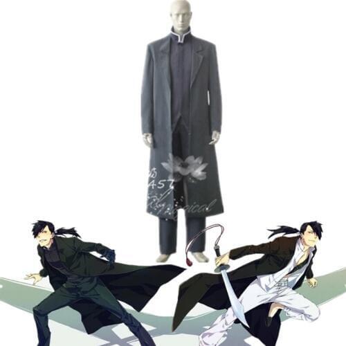 Greed Cosplay Costume Anime Fullmetal Alchemist Custom Made Uniform Halloween Chrismas Costumes For Men Women