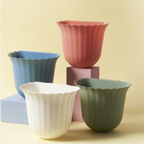 Creative Kitchen Hanging Trash Can Household Storage Bucket Desktop Paper Basket Storage Plastic Storage Bucket Garbage Bin