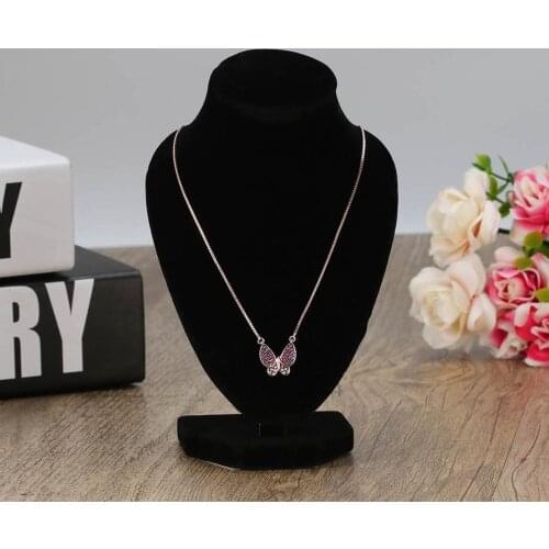 Mannequin Necklace Jewelry Pendant Display Stand Holder Show Decorate Jewelry Display Shelf