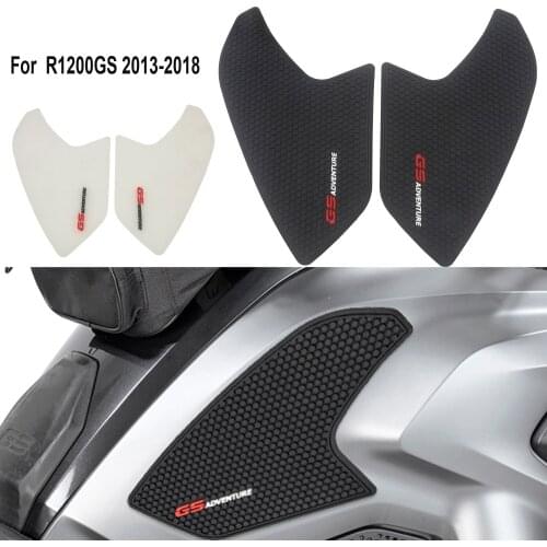 Motorcycle Non-slip Side Fuel Tank Stickers Waterproof Pad Rubber Sticker For BMW R1200GS R 1200 GS LC 2013 - 2018 2017 2016