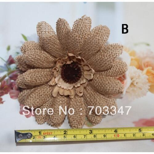 Popular Items!!! 60pcs X (10.5cm) Big Vintage Chrysanthemum Flower Head DIY Flower Hair Accessory Crafts--Free Shipping Via EMS