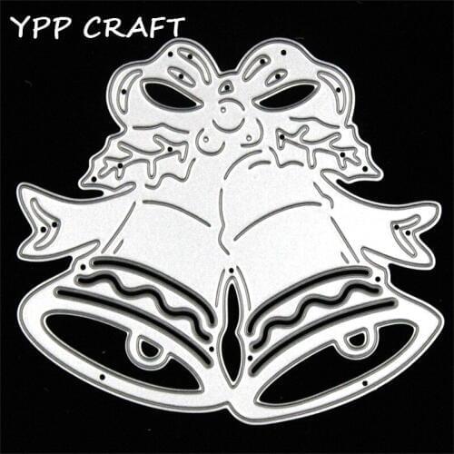 YPP CRAFT The Christmas Bell Cutting Dies Stencils for DIY Scrapbooking/photo album Decorative Embossing DIY Paper Cards