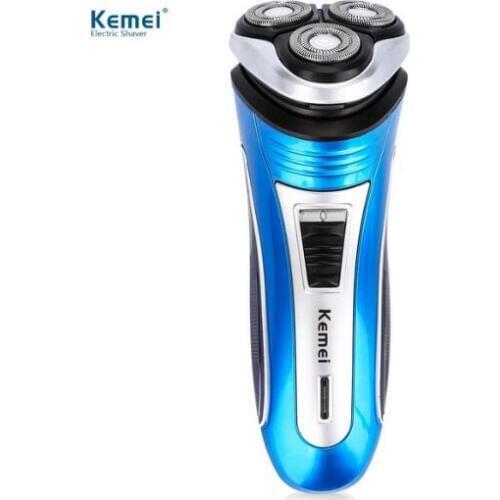 220V Rechargeable Electric Shaver 3D Triple Floating Blade Heads Shaving Razors Face Care Men Beard Trimmer Barber Machine