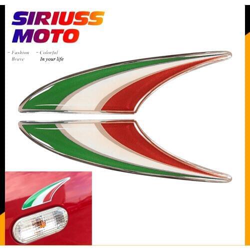 3D Italy Sticker Motorcycle Tank Decal Italia Stickers Case for Vespa GTS GTV 300 250 Ducati Monster Aprilia Decals